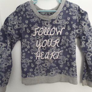 ROUTE 66 sweatshirt girls size 7-8 (M)